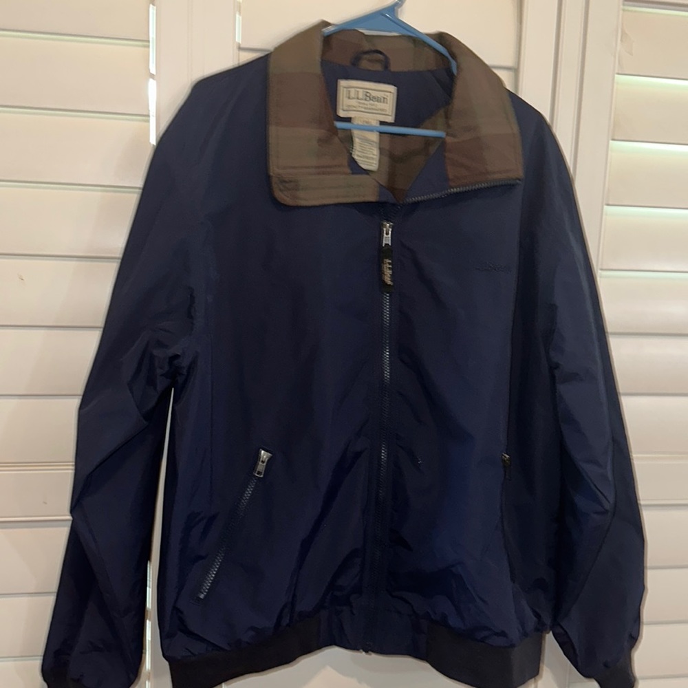 LL Bean, jacket, size large, regular